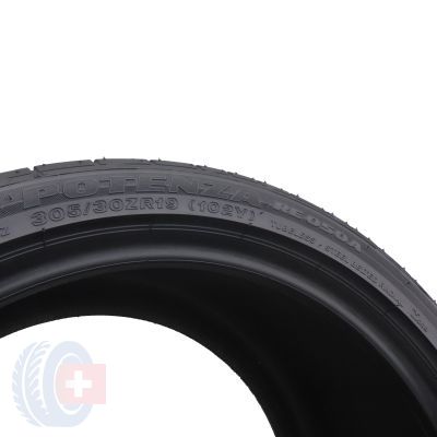 5. 2 x BRIDGESTONE 305/30 ZR19 102Y XL Potenza RE050A N1 Sommerreifen 2020 VOLL WIE NEU