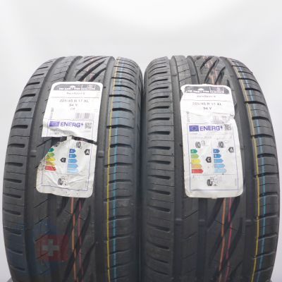  225 45 17 2x UNIROYAL 225/45 R17 94Y XL Rain Sport 5 Sommerreifen 2024 VOLL WIE NEU 