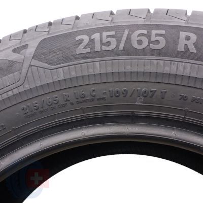 5. 2 x CONTINENTAL 215/65 R16C 109/107T VanContact Eco Sommerreifen 2022 7,7-7,8mm