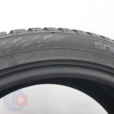 6. 235 45 20 2x NOKIAN 235/45 R20 100V XL Snowproof 2 SUV  Winterreifen 2025 7,2mm