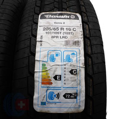 3. 205 65 16C 4x BARUM 205/65 R16C 107/105T Vanis 2 Sommerreifen 2016, 2018 UNGEBRAUCHT