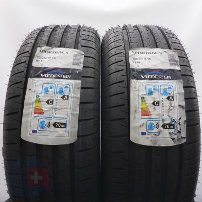 4. 205 60 15 4x VREDESTEIN 205/60 R15 91H Sportrac 5 Sommerreifen 2019 VOLL