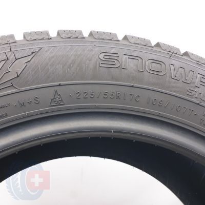 7. 225 55 R17C 4x NOKIAN 225/55 R17C 109/107T Snowproof C Winterreifen 2025 8mm WIE NEU 