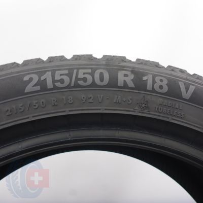 6. 215 50 18 4x SEMPERIT 215/50 R18  92V XL Speed-Grip 5 Winterreifen 2023 8,8-7,8mm WIE NEU 