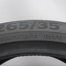 7. 265 35 22 2x CONTINENTAL 265/35 ZR22 102Y XL SportContact 6 MGT Sommerreifen 2022 Ungebraucht   