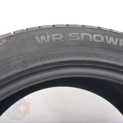 7. 255 45 19 2x NOKIAN 255/45 R19 104V XL WR Snowproof P Winterreifen 2025 VOLL WIE NEU 