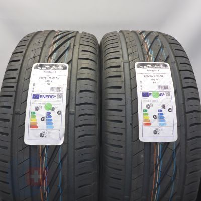 4. 255 50 20 4x UNIROYAL 255/50 R20 109Y XL RainSport 5 Sommerreifen 2024 VOLL WIE NEU 