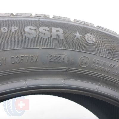 6. 205 55 17 2x CONTINENTAL 205/55 R17 95H XL ContiWinterContact TS 830P BMW RFT Winterreifen 2024 VOLL WIE NEU 
