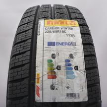  225 65 16C 1x PIRELLI 225/65 R16C 112/110R Carrier Winter Winterreifen 2022 VOLL WIE NEU