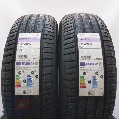 185 65 15 2x MICHELIN 185/65 R15 92T XL Primacy4 Sommerreifen 2022 VOLL