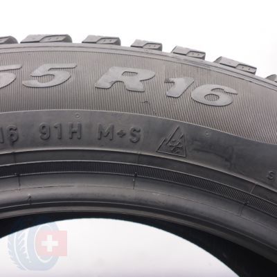 2. 195 55 16 2x PIRELLI 195/55 R16 91H XL Winter Cinturato Winterreifen 2021 7,8mm
