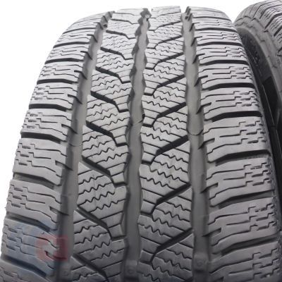 2. 205 65 16C 2x CONTINENTAL 205/65 R16C 107/105T VanContact Winter Winterreifen 2019 8-9mm