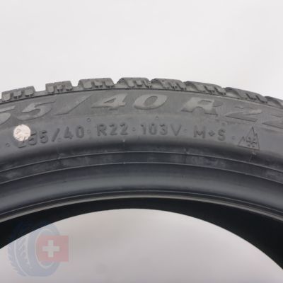 6. 255 40 22 1x PIRELLI 255/40 R22 103V XL Scorpion Winter 2 Winterreifen 2024 VOLL WIE NEU 