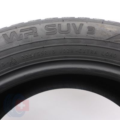 6. 225 55 18 2x NOKIAN 225/55 R18 102H XL WR SUV3 Winterreifen 2017 6,5mm