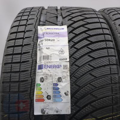 2.  275 30 20 2x MICHELIN  275/30 R20  97V XL Pilot Alpin PA4 N0 Winterreifen 2023  VOLL WIE NEU 