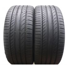 3. 4 x CONTINENTAL 255/45 R19 100V ContiSportContact 5 Seal  Sommerreifen 2017 6.2mm