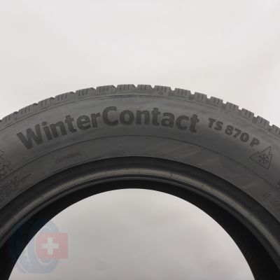 7. 225 65 17 2x CONTINENTAL 225/65 R17 102T WinterContact TS870P Winterreifen 2022 7mm