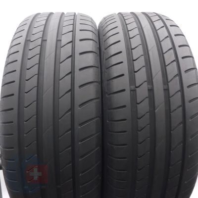 3. 205 55 16 4x DUNLOP 205/55 R16 91V Sport bluResponse Sommerreifen 2018 6,8-7mm