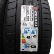 2. 255 60 17 4x YOKOHAMA 255/60 R17 110W XL Advan Sport V105 Sommerreifen 2018 WIE NEU VOLL