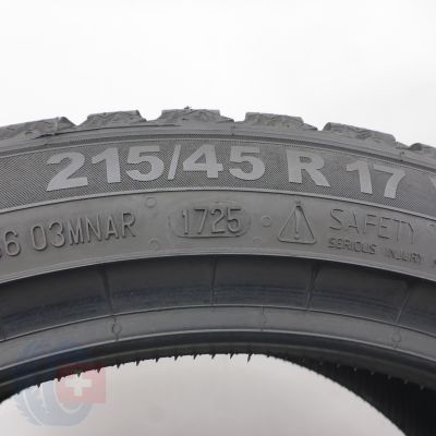 4. 215 45 17 2x SEMPERIT 215/45 R17 91V XL Speed-Grip 5 Winterreifen 2023, 2025 7mm