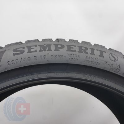 5.  225 40 19 4x SEMPERIT 225/40 R19 93W XL Speed-Grip 5 Winterreifen  2025 7,8-7,5mm WIE NEU