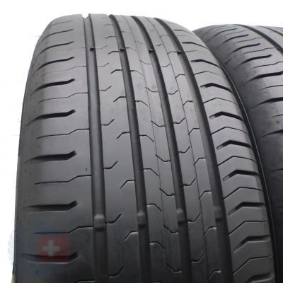 2. 4 x CONTINENTAL 215/60 R17 96H ContiEcoContact 5 Sommerreifen DOT20 6,5-6,8mm