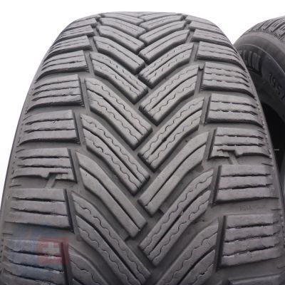 3. 195 60 16 2x MICHELIN 89T Alpin 6 Winterreifen 2021 6,4-6,8mm