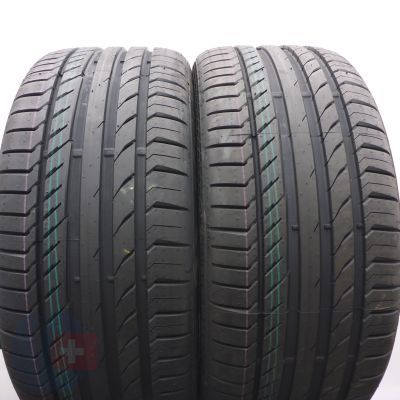 4. 225 35 18 4x CONTINENTAL 225/35 R18  87W ContiSportContact 5 Sommerreifen 2023 VOLL WIE NEU  