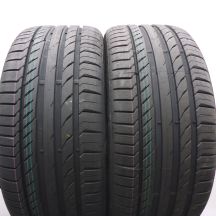 4. 225 35 18 4x CONTINENTAL 225/35 R18  87W ContiSportContact 5 Sommerreifen 2023 VOLL WIE NEU  