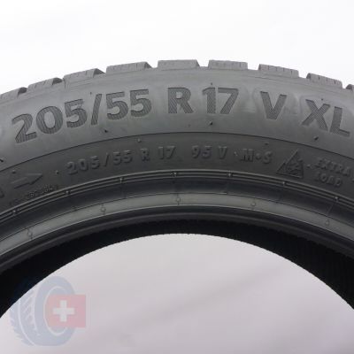 5. 205 55 17 2x CONTINENTAL 205/55 R17 95V XL WinterContact Ts870P Winterreifen 2024 8,2-8,5mm