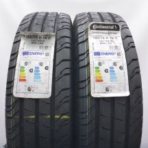 195 75 16C 2x CONTINENTAL 195/75 R16C 107/105 ContiVanContact 200 Sommerreifen 2023 VOLL WIE NEU