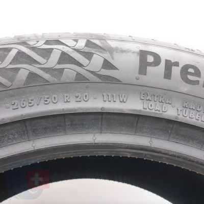 6. 265 50 20 4x CONTINENTAL 265/50 R20 111W XL PremiumContact 7 Sommerreifen 2024 VOLL