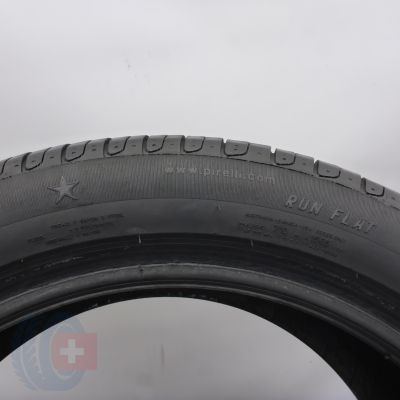 6. 245 45 18 2x PIRELLI 245/45 R18 96Y Cinturato P7 RFT BMW Sommerreifen 2018 6,8-6,5mm