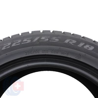 6. 225 55 18 PIRELLI 225/55 R18 98H Sottozero 3 Winter 2018/19 Winterreifen 7-7,2mm Wie Neu