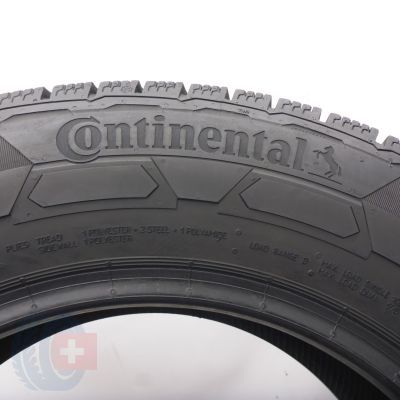 6. 215 65 16C 2x CONTINENTAL 215/65 R16C 109/107R VanContact Winter Winterreifen 2023 7-7,2mm