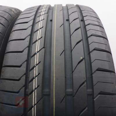 3. 255 55 19 4x CONTINENTAL 255/55 R19 111Y ContiSportContact 5 SUV Sommerreifen 2022/23 WIE NEU VOLL
