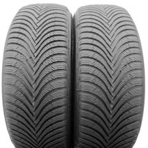 2 x MICHELIN 215/65 R16 98H Alpin 5 Winterreifen 2018, 2019 WIE NEU 7,2-8,2mm