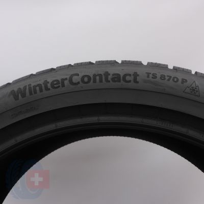 4. 255 40 21 1x CONTINENTAL 255/40 R21 102T XL WinterContact TS 870 P Winterreifen 2024 8,8mm  WIE NEU 