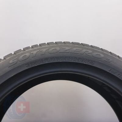 9. 4 x PIRELLI 255/45 R20 105V XL Winter Sottozero 3 RUN FLAT Winterreifen DOT17  5.5-6mm 
