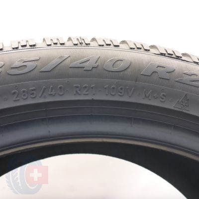 6. 285 40 21 2x PIRELLI 285/40 R 21 109V XL Scorpion Winter 2 Winterreifen 2023/24 7,8-7,mm WIE NEU 