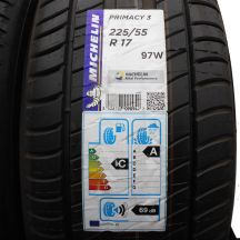 2. 225 55 17 2x MICHELIN 225/55 R17 97W XL Primacy 3 Sommerreifen 2017 WIE NEU VOLL