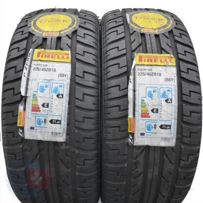 225 40 18 2x PIRELLI 225/40 R18 88Y PZero Direzionale Sommerreifen 2017 UNGEBRAUCHT