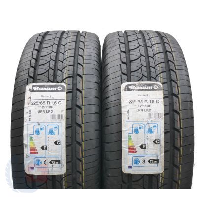 225 65 16C 2x BARUM 225/65 R16C 112/110R  Vanis 2 Sommerreifen 2018 VOLL Ungebraucht   