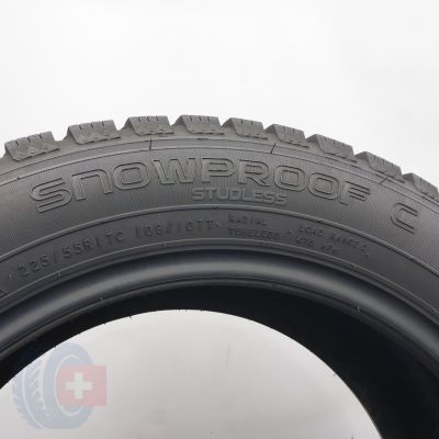 8. 225 55 R17C 4x NOKIAN 225/55 R17C 109/107T Snowproof C Winterreifen 2025 8mm WIE NEU 