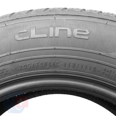 5. 4 x NOKIAN 205/75 R16C 113/111S cLine Sommerreifen 2019 WIE NEU VOLL