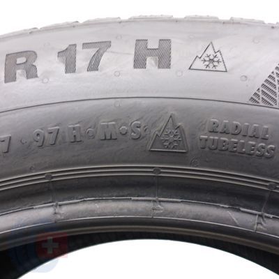 2. 225 55 17 2x CONTINENTAL 225/55 R17 97H WinterContact TS850P AO Winterreifen 6,5-7mm 2021