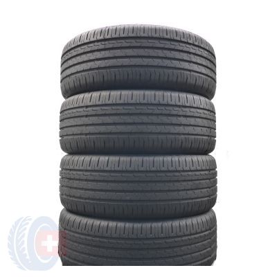 205 45 17 4x CONTINENTAL 88V XL EcoContact 6 Sommerreifen 2022 VOLL WIE NEU 