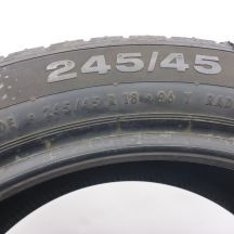 5. 245 45 18 2x CONTINENTAL 245/45 R18 96Y ContiSportContact3E RunFlat BMW Sommerreifen 2023 WIE NEU VOLL
