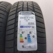 2. 245 65 17 4x CONTINENTAL 245/65 R17 111H WinterContact TS 870 P Winterreifen 2022 VOLL WIE NEU