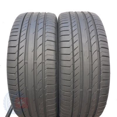 3. 4 x CONTINENTAL 235/50 R18 101W XL ContiSportContact 5 Sommerreifen 2015 6,8-7mm